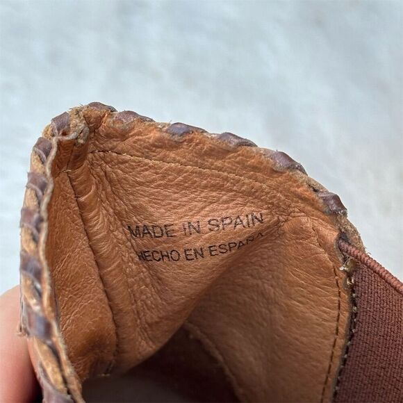 Pikolinos Women's Brown Leather Ankle Boots Chic Everyday Style Size 37 US 6-6.5 - Picture 6 of 12